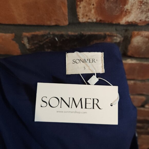 NWT Sonmer Quilted Floral Print Belted Long Vest Cottagecore Women's Small - Picture 12 of 12